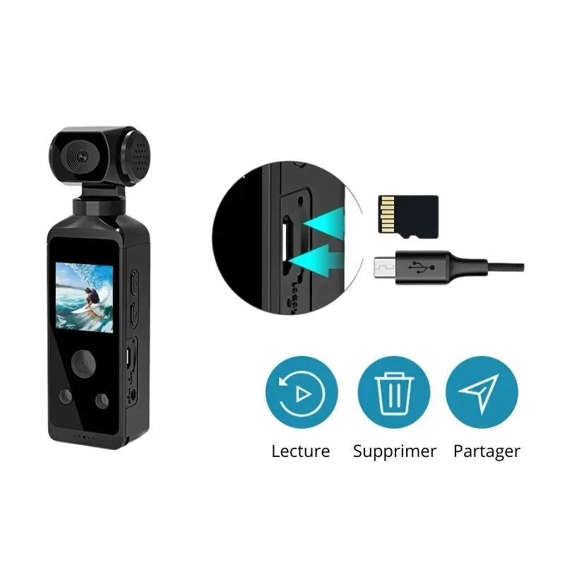 Caméra pour moto - EdgeCam Flex Boutique biker