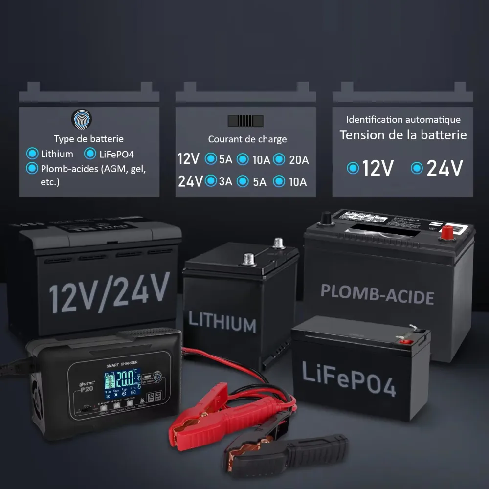 Chargeur batterie auto moto Boutique biker