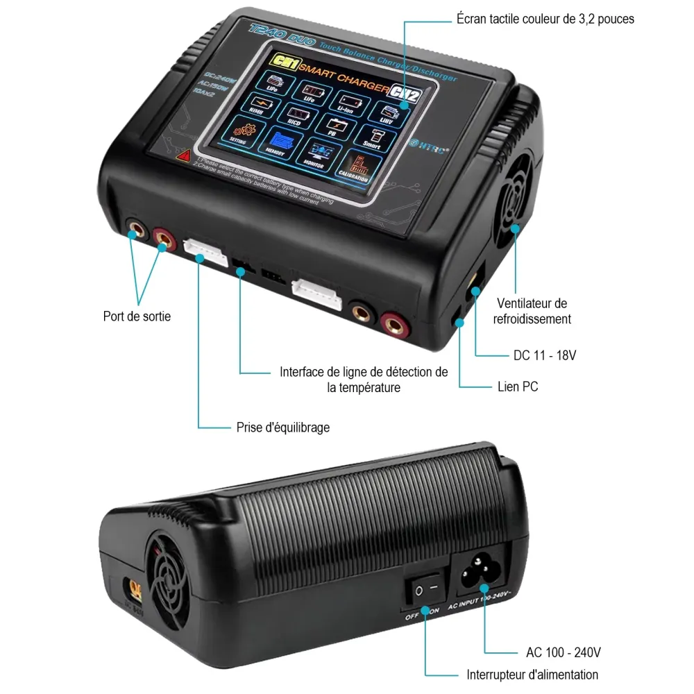 Chargeur batterie moto permanent Boutique biker