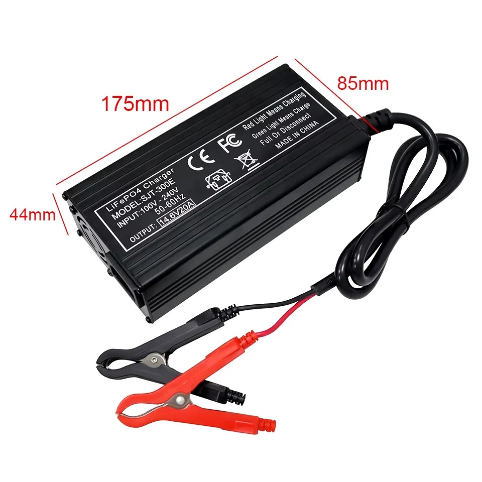 Chargeur pour batterie moto 14.6V 20A 110-220V intelligent Boutique biker