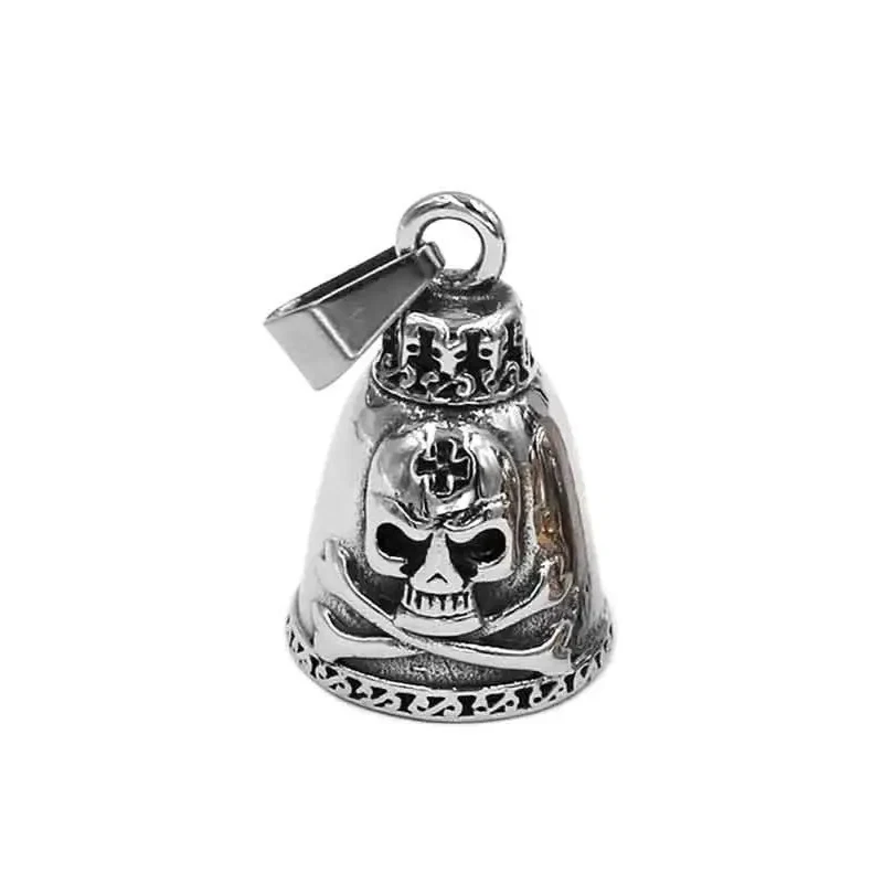 Clochette moto - Croix de malte Boutique biker