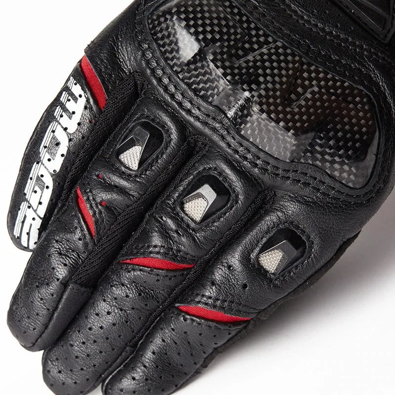 Gant de moto été en cuir - Dorio Boutique biker