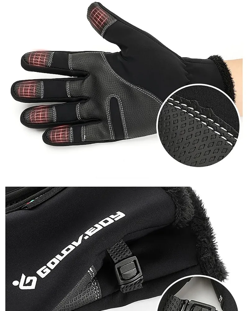 Gant de moto tactile - Anuta Boutique biker