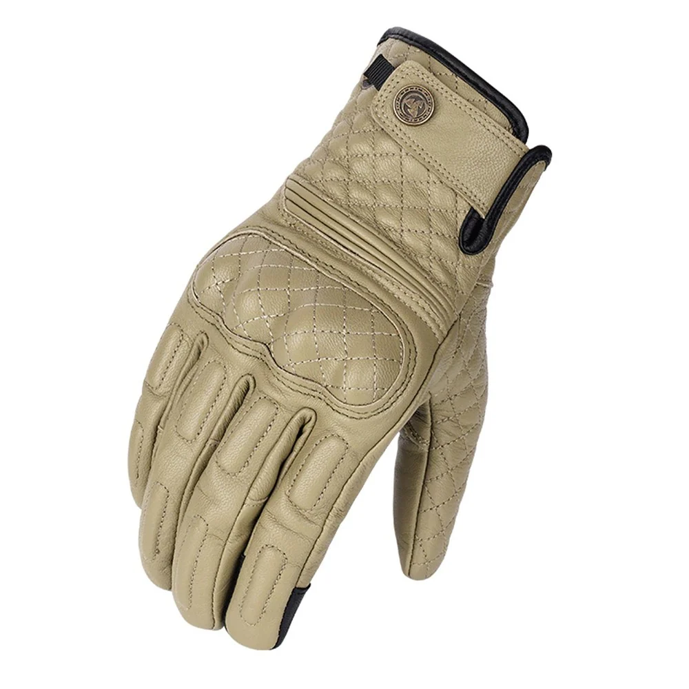 Gants de moto en cuir - Salma Boutique biker