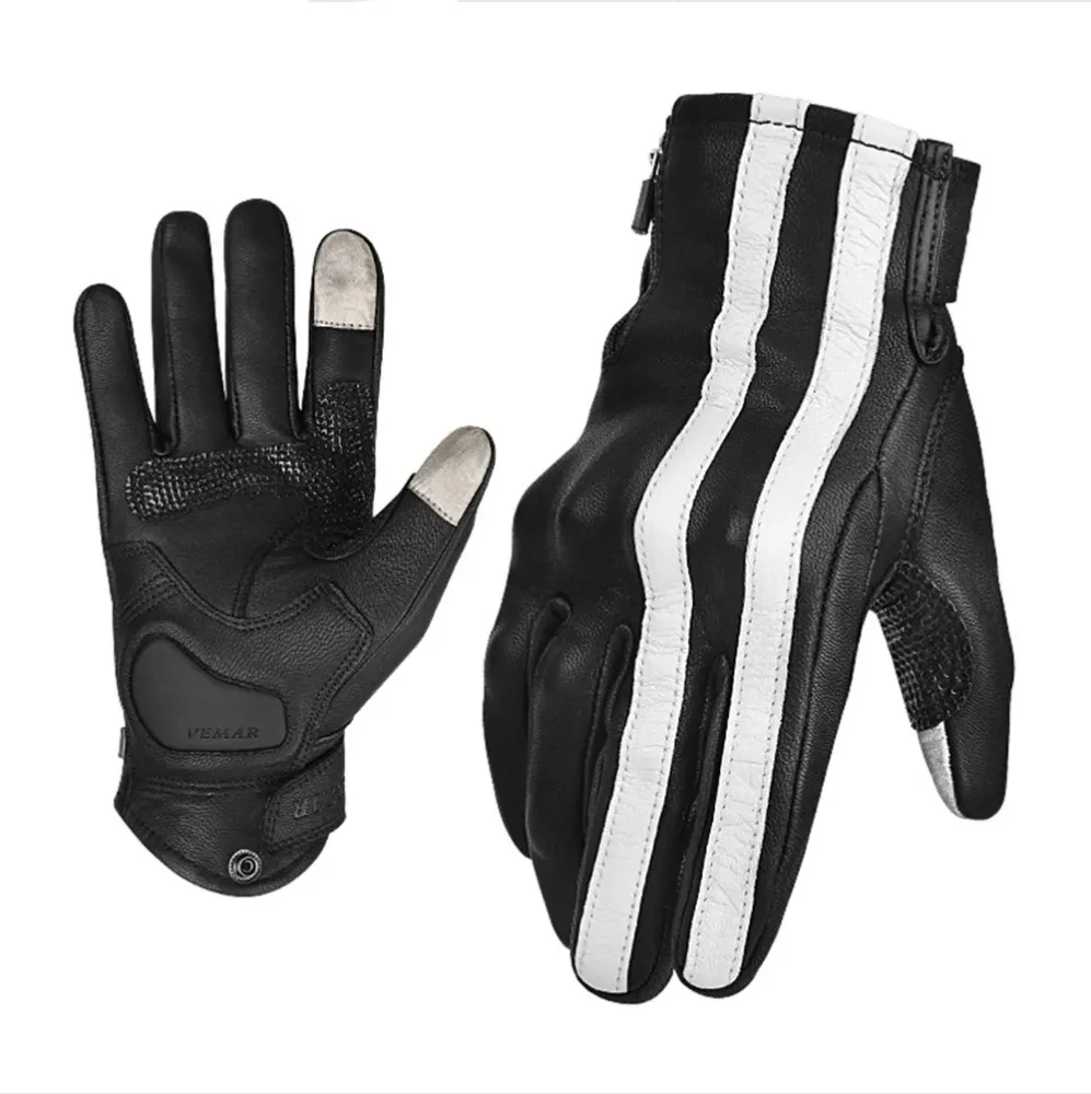 Gants de moto cuir - Vintage Racer Boutique biker