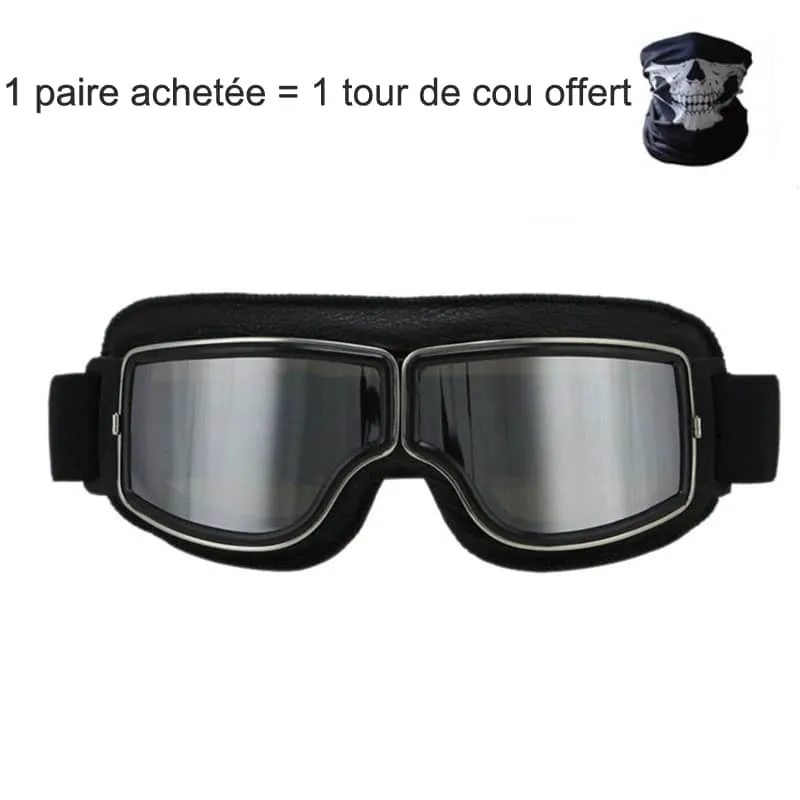 Lunette de moto - Skulled Boutique biker