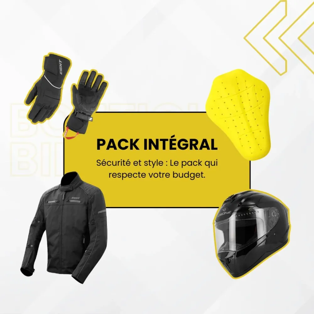 Pack moto homme - Prétender Boutique biker