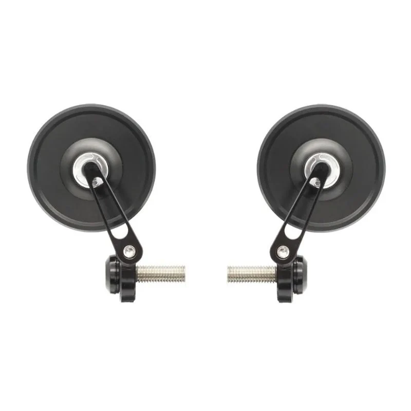 Rétroviseurs moto embout guidon rond Boutique biker