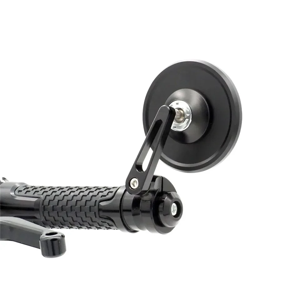 Rétroviseurs moto embout guidon rond Boutique biker