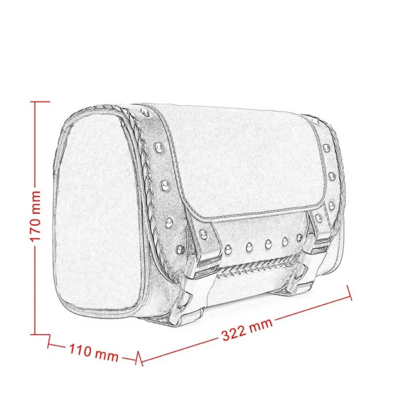 Sacoche de fourche moto - Riveté Boutique biker