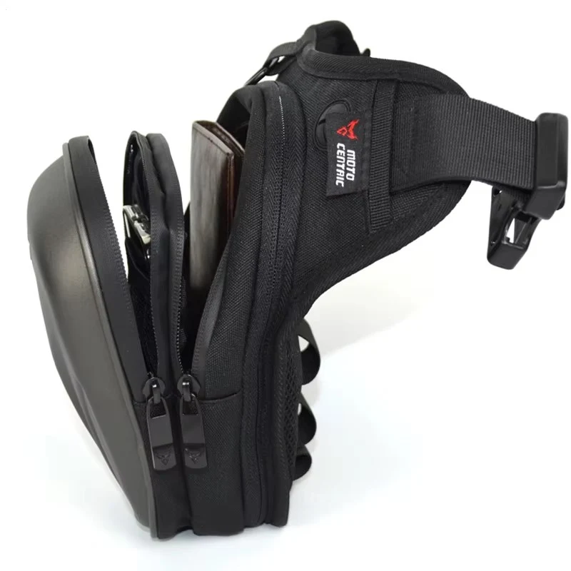 Sacoche de jambe moto - Noir Boutique biker