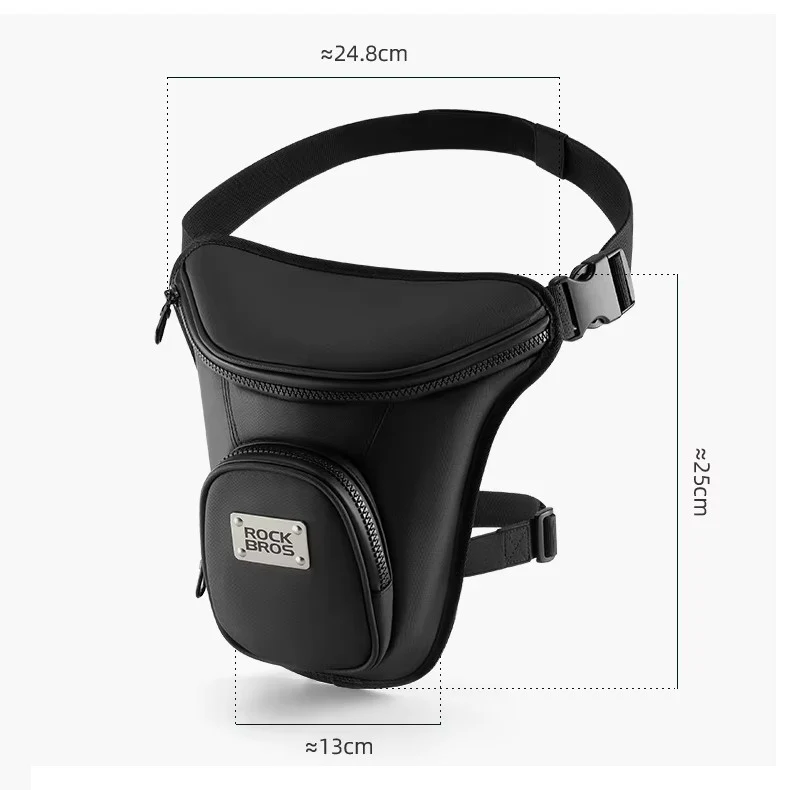 Sacoche de jambe étanche moto voyage Boutique biker