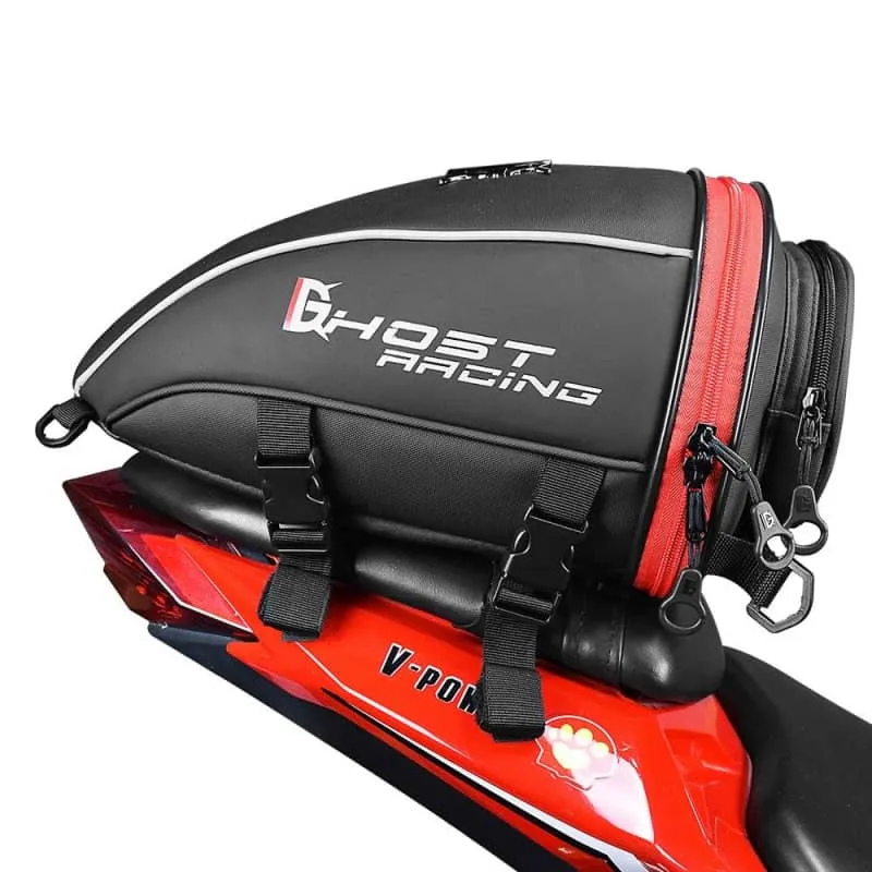 Sacoche moto selle arrière 3en1 Boutique biker