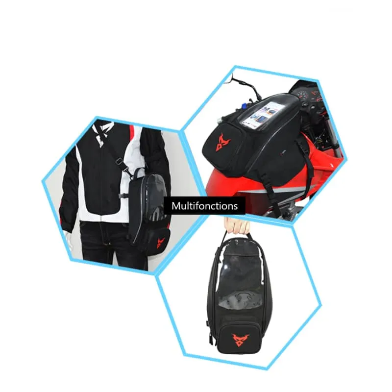 Sacoche réservoir moto - 3en1 Boutique biker
