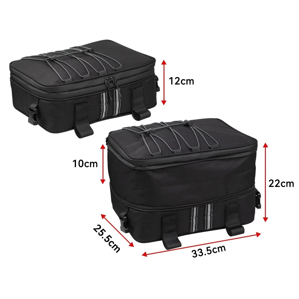 Sacoche de selle moto arriere pour top case Boutique biker