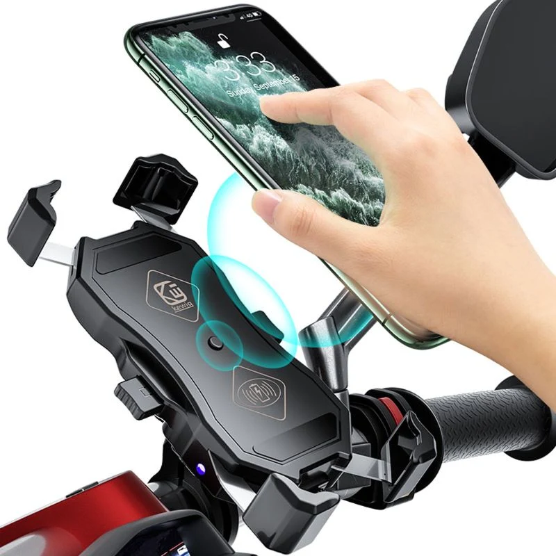 Support de téléphone Moto- Chargeur induction Boutique biker