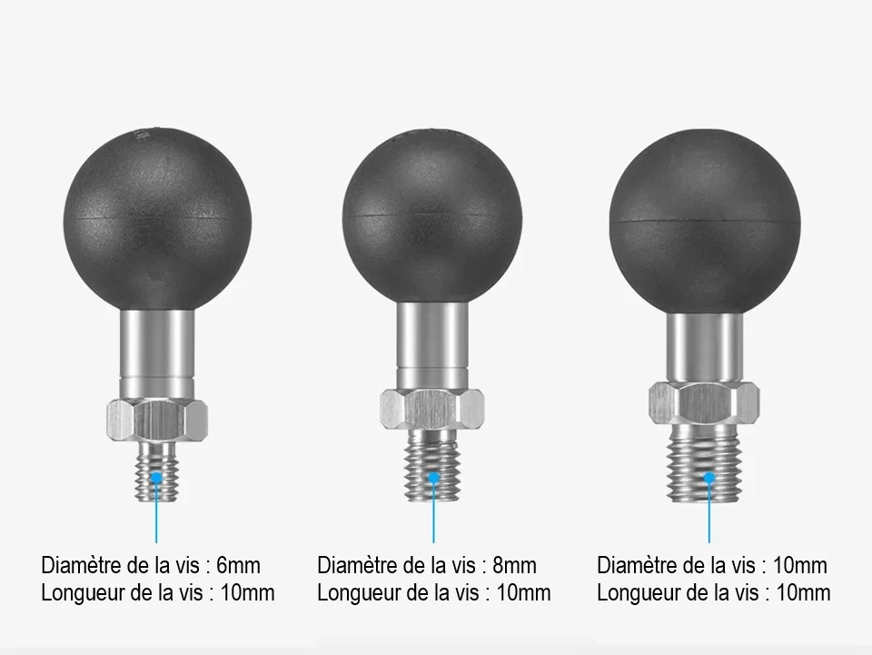 Support téléphone moto rotatif 360° Boutique biker