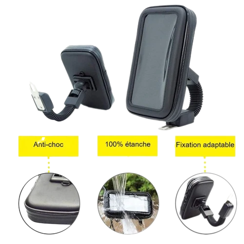 Support de Téléphone Moto Étanche Boutique biker