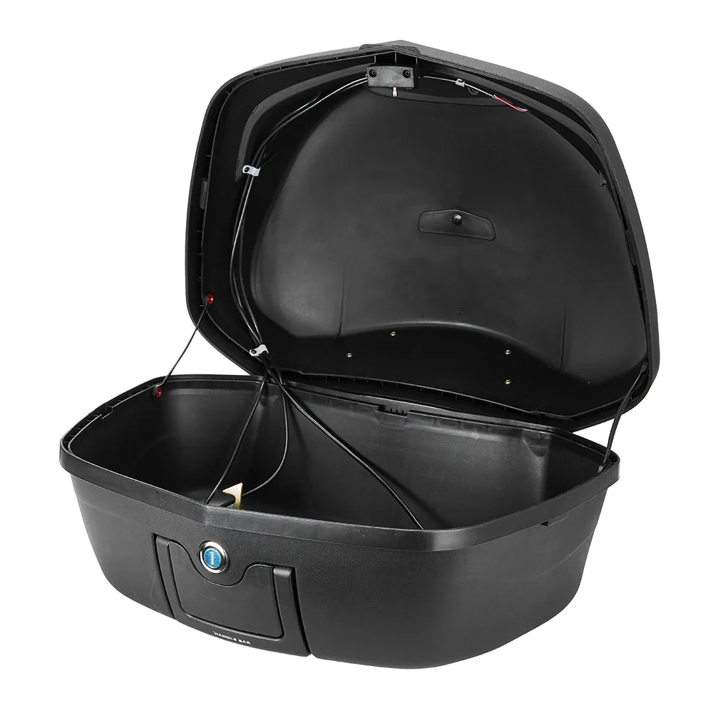 Top case moto - Noir 48L Boutique biker