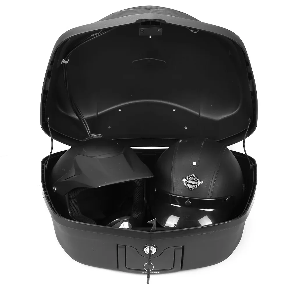 Top case moto - Noir 48L Boutique biker