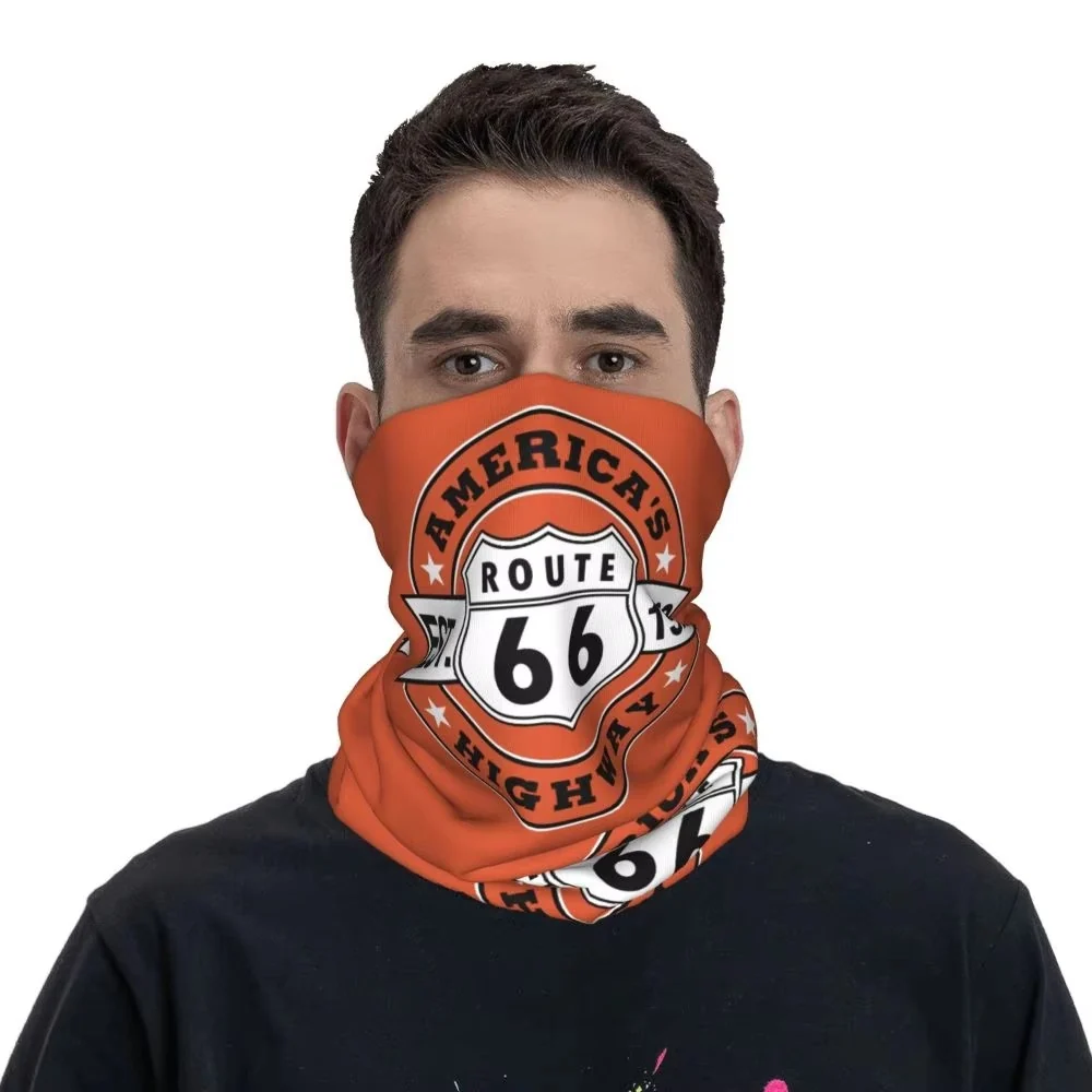 Tour de cou moto - America's Highway Route 66 Boutique biker