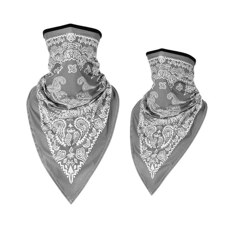 Tour de cou moto - Bandanas gris clair Boutique biker