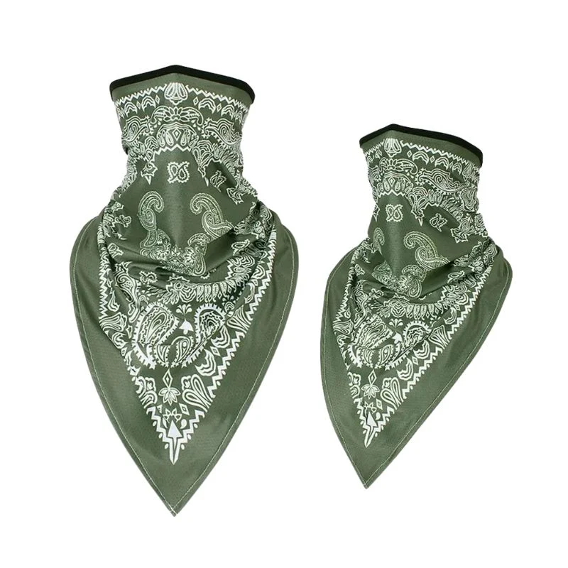 Tour de cou moto - Bandanas verts Boutique biker