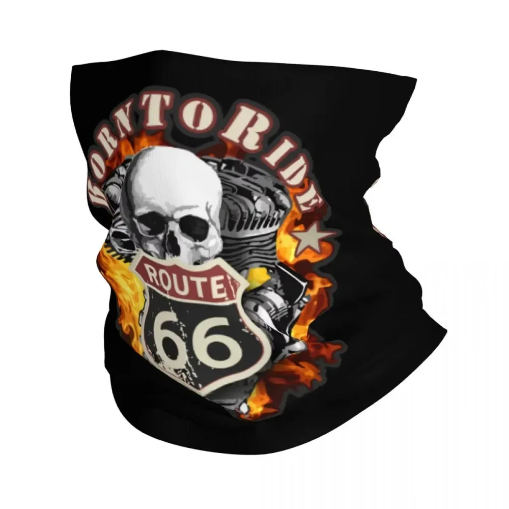 Tour de cou moto - Born to Ride Route 66 Boutique biker