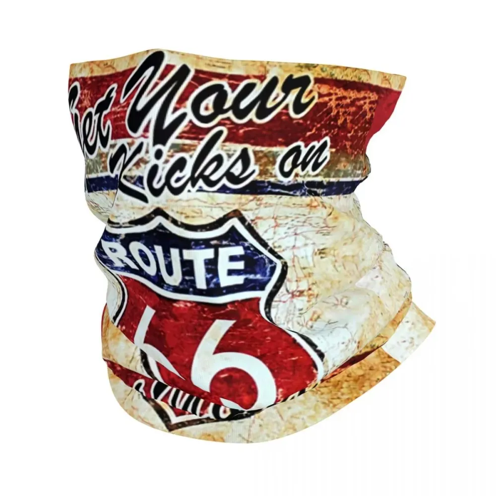 Tour de cou moto - Get your kicks on Route 66 Boutique biker
