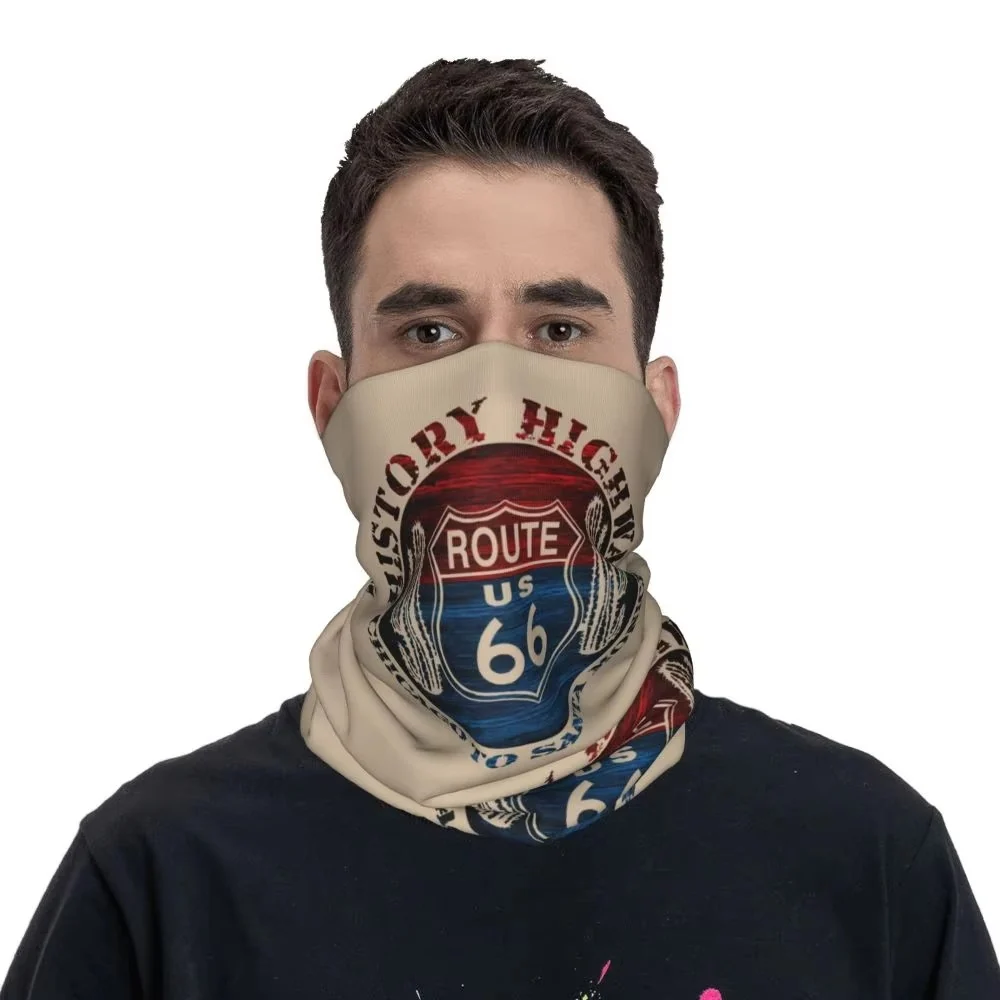 Tour de cou moto - History Highway Route 66 Boutique biker