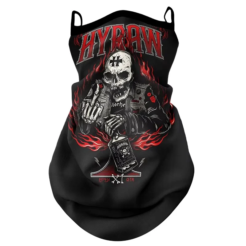Tour de cou moto - Squelette hyraw Boutique biker