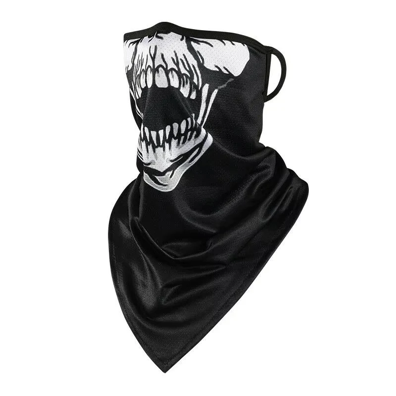 Tour de cou moto - Tête de mort Boutique biker
