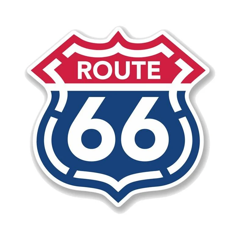 Stickers Vintage Route 66 Pour Voiture Boutique New York