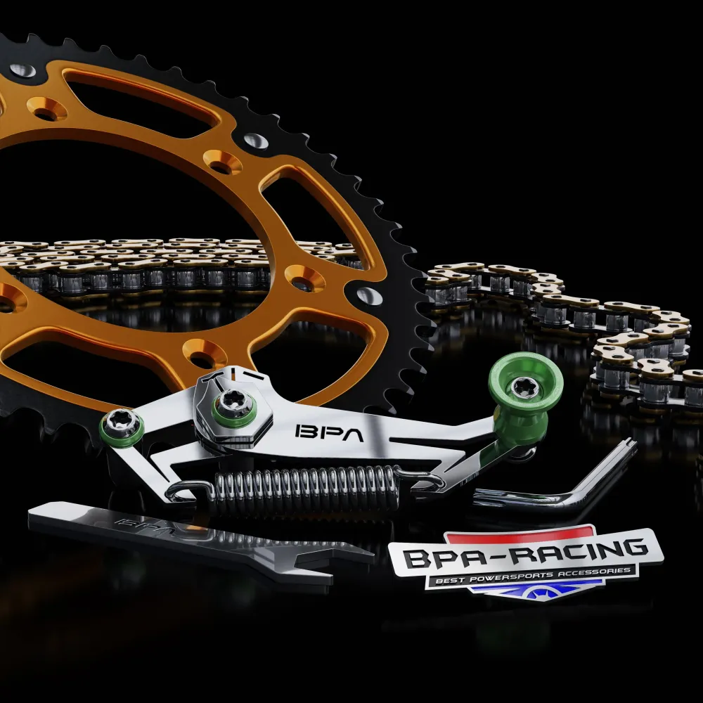 BPA RACING FRANCE - Outil de réglage de tension de chaine moto vert