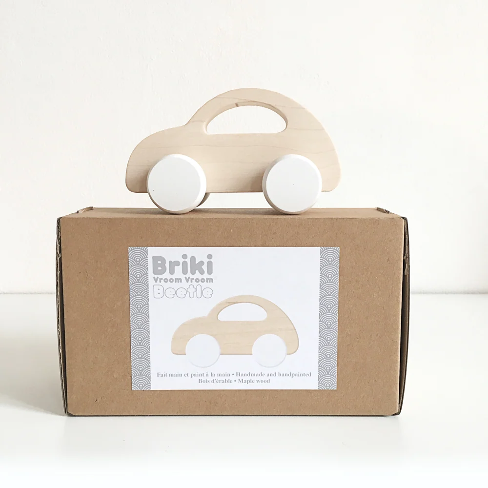 Voiture en bois - Beetle Briki Vroom Vroom