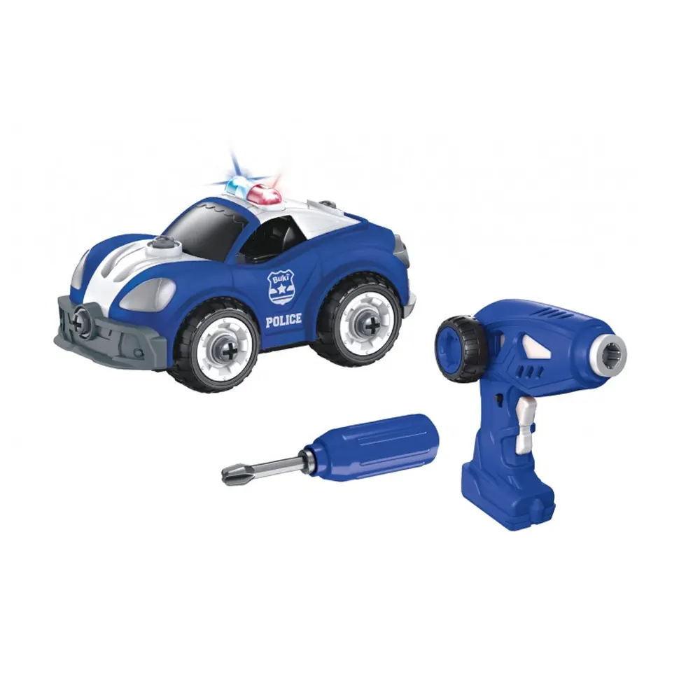 Voiture de police Buki RC – 3A+