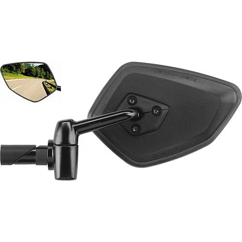 Busch + Müller Cycle-Star E miroir de vélo électrique Ø17,2-22mm noir