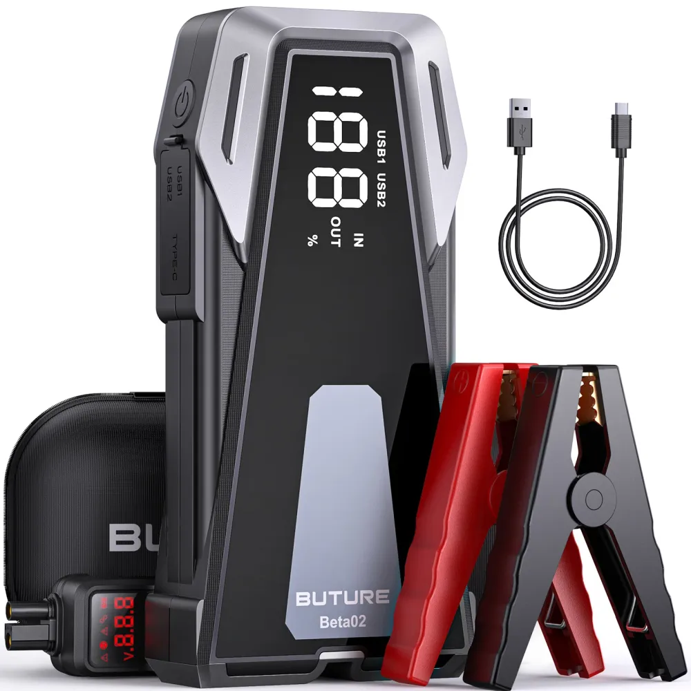 Buture Démarreur de voiture portable Beta02 2500A