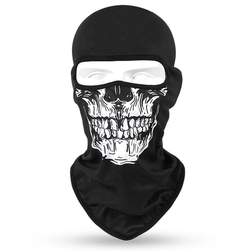 Cagoule Moto - Crâne Biker