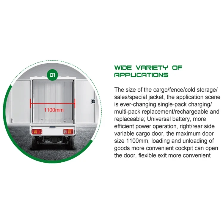 Camion de Livraison Électrique