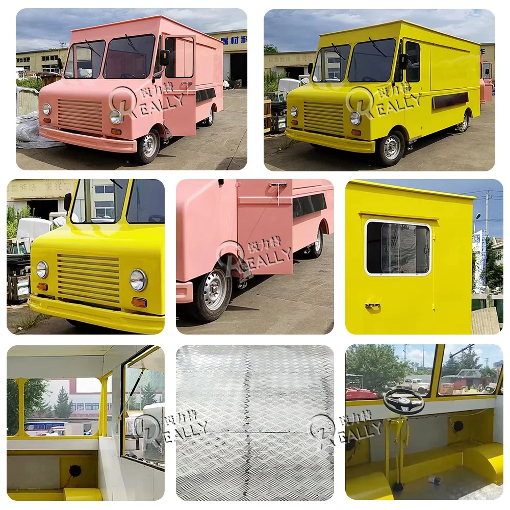 Camion de restauration mobile électrique