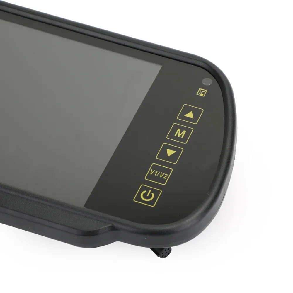 Caméra de recul pour bus et voiture, capteurs, objectif, écran 7" Moniteur de recul de voiture LCD