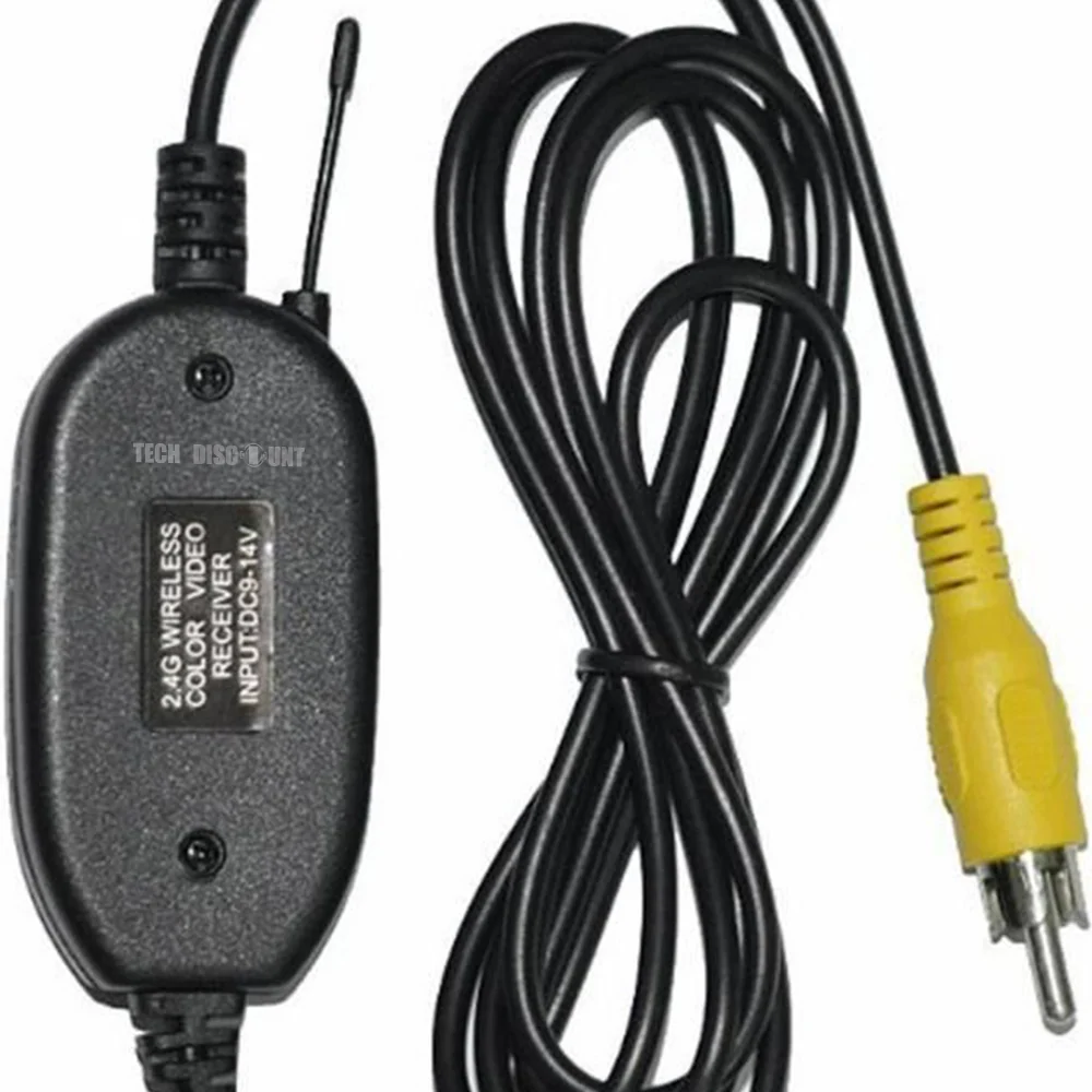 Caméra de recul pour voiture, émetteur-récepteur sans fil 2.4G, caméra de voiture sans fil, émetteur-récepteur