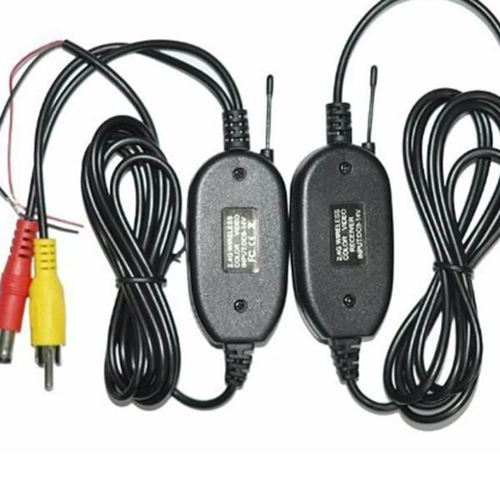 Caméra de recul pour voiture, émetteur-récepteur sans fil 2.4G, caméra de voiture sans fil, émetteur-récepteur
