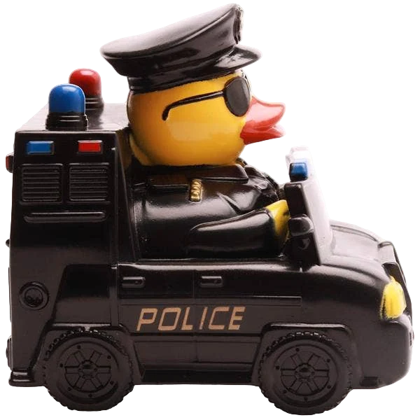 Canard Voiture de Police