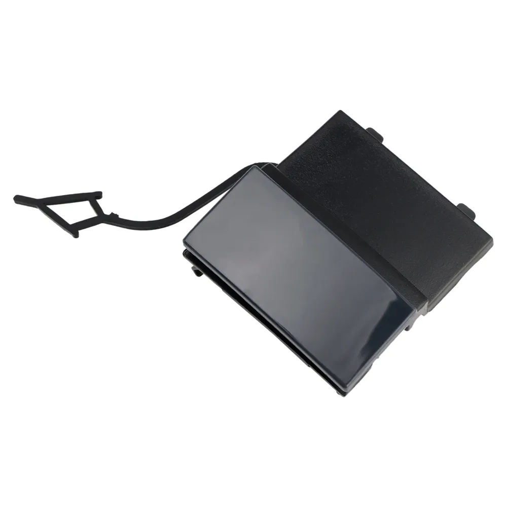 Capuchon de couverture d'oeil de crochet de remorquage de pare-chocs avant gauche de voiture 7P6807185A pour VW Touareg 14-18