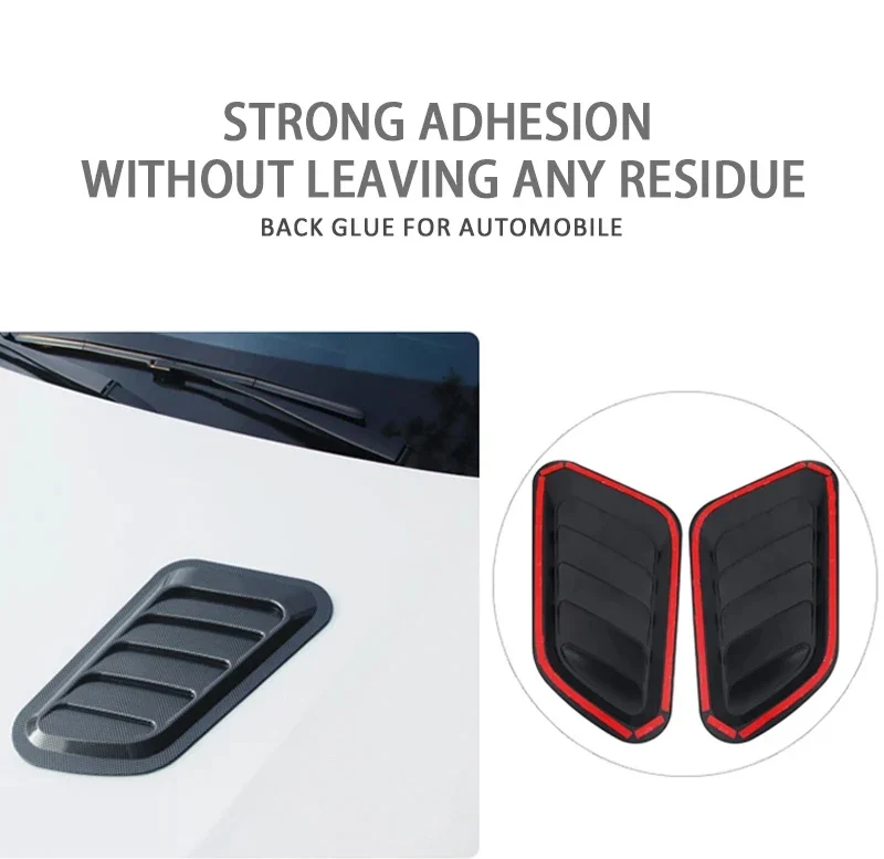 CarHood 1+1 GRATUIT - Ventilation Décorative Universelle Capot De Voiture Scoop