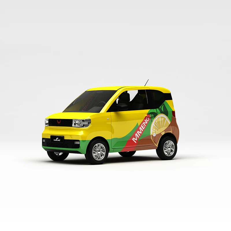 CARLIKE CL-DZ008 motif citron jaune peinture haute précision impression personnalisée housse de voiture en vinyle CARLIKE...