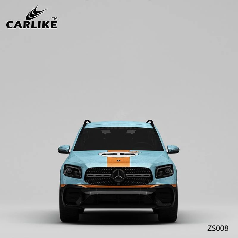 CARLIKE CL-ZS008 peinture à l'huile du golfe rouillé impression de haute précision emballage en vinyle de voiture personna...