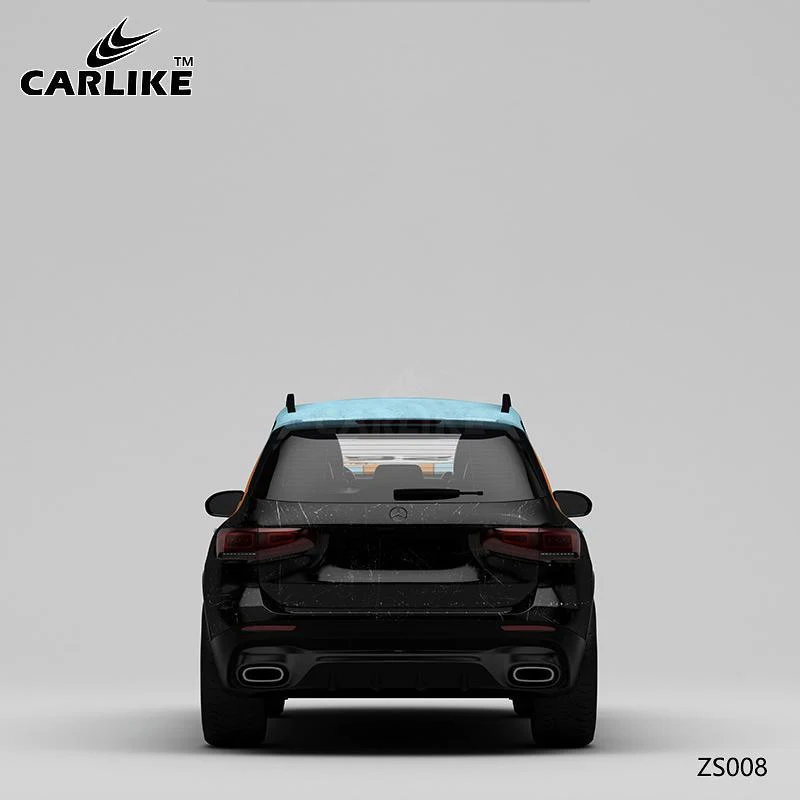 CARLIKE CL-ZS008 peinture à l'huile du golfe rouillé impression de haute précision emballage en vinyle de voiture personna...